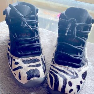 Jordan 11 Retro “animal instincts” ❤️🖤🤍